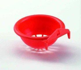 nid plastique crochet plat